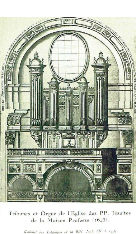 Below: The old organ of Saint-Louis (built at the start of the XVIIth century)